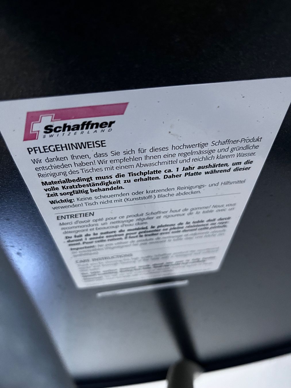 Schaffner Tables: Gartentisch Schaffner St.Moritz – D'occasion à Zürich par 2nddreamz 1