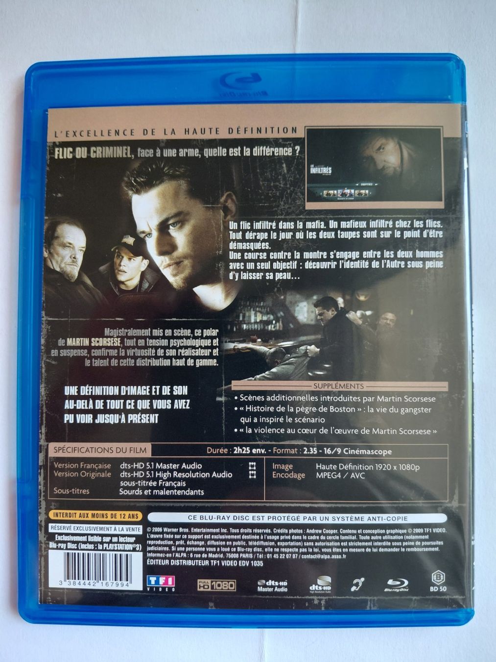 Tous les DVDs: Les infiltrés – D'occasion à Denges par Hellboy10 1