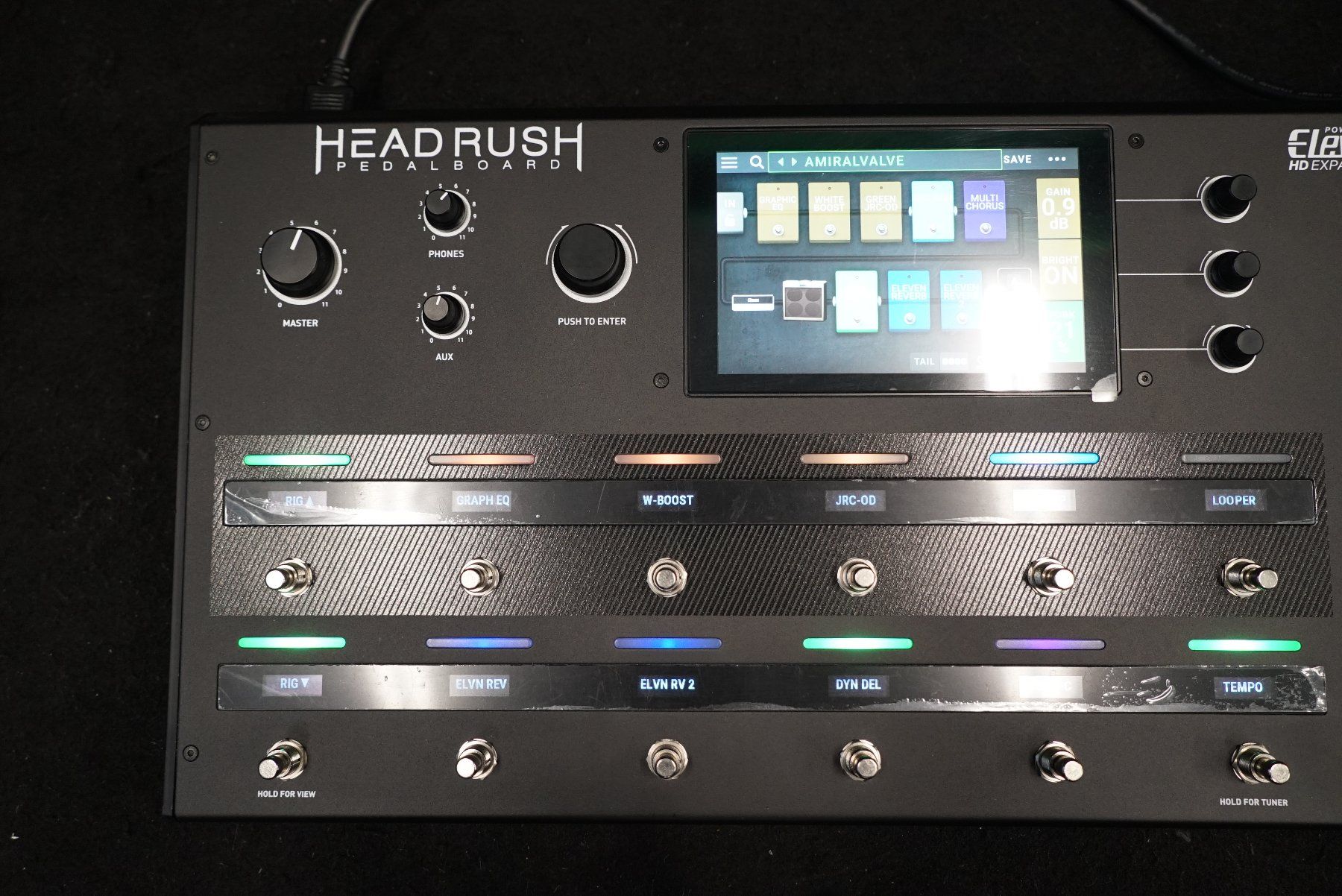 Strumenti musicali: HEADRUSH Pedalboard  Modeling-Floorboard für E-Gitarre – Usato da Ortschwaben venduto da Musictrade 2