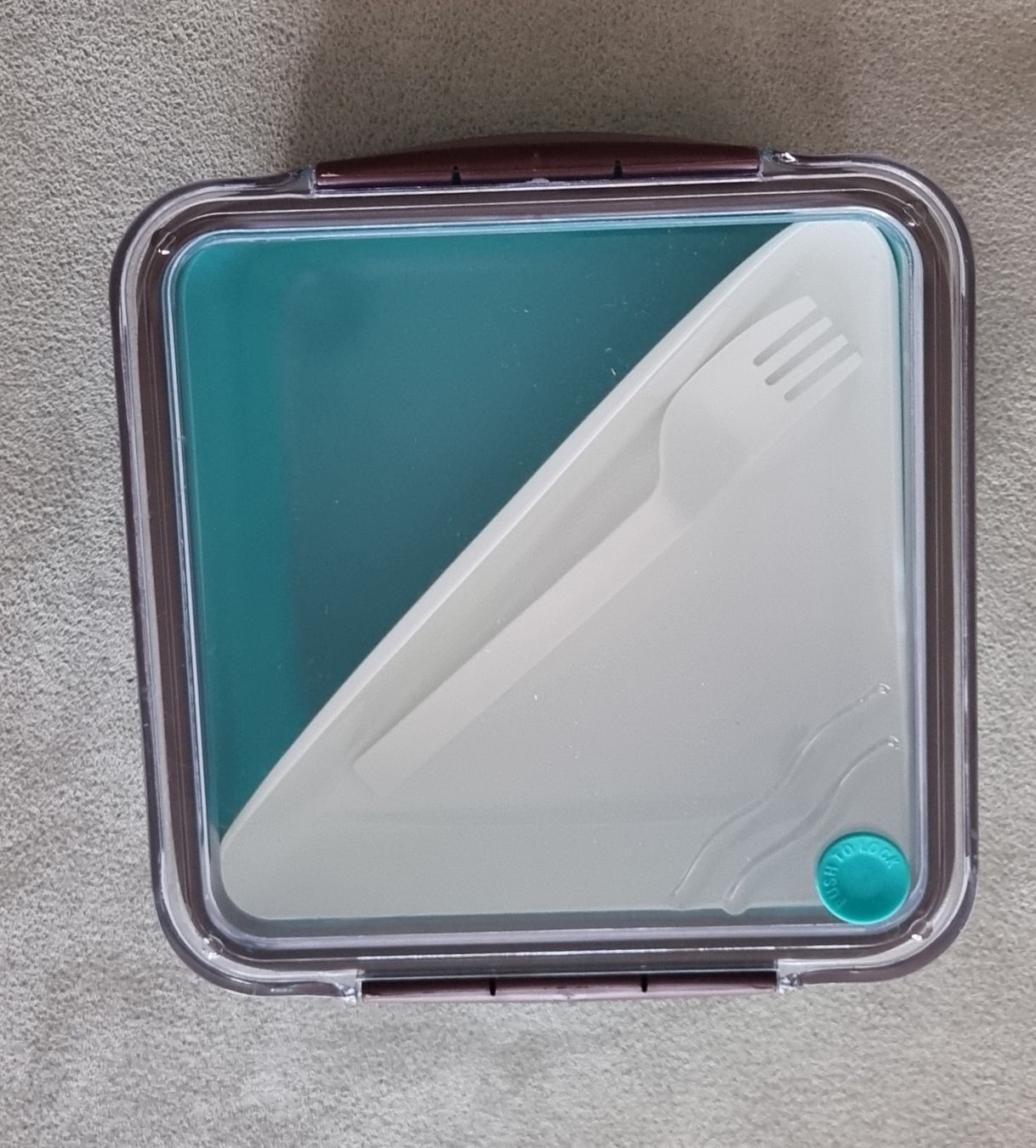 Contenitori & Simili: Lunch box compartimenté, avec fourchette 🍴 – Usato da Lausanne venduto da isa_2nnn 3
