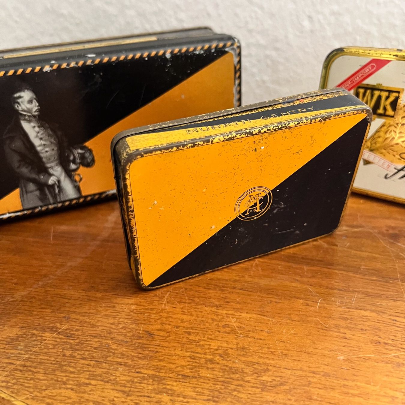 Barattoli: Alte Zigarren Tabak Blechdose Vintage Reklame Blech Dose – Usato da Neuhausen venduto da rraayy 8
