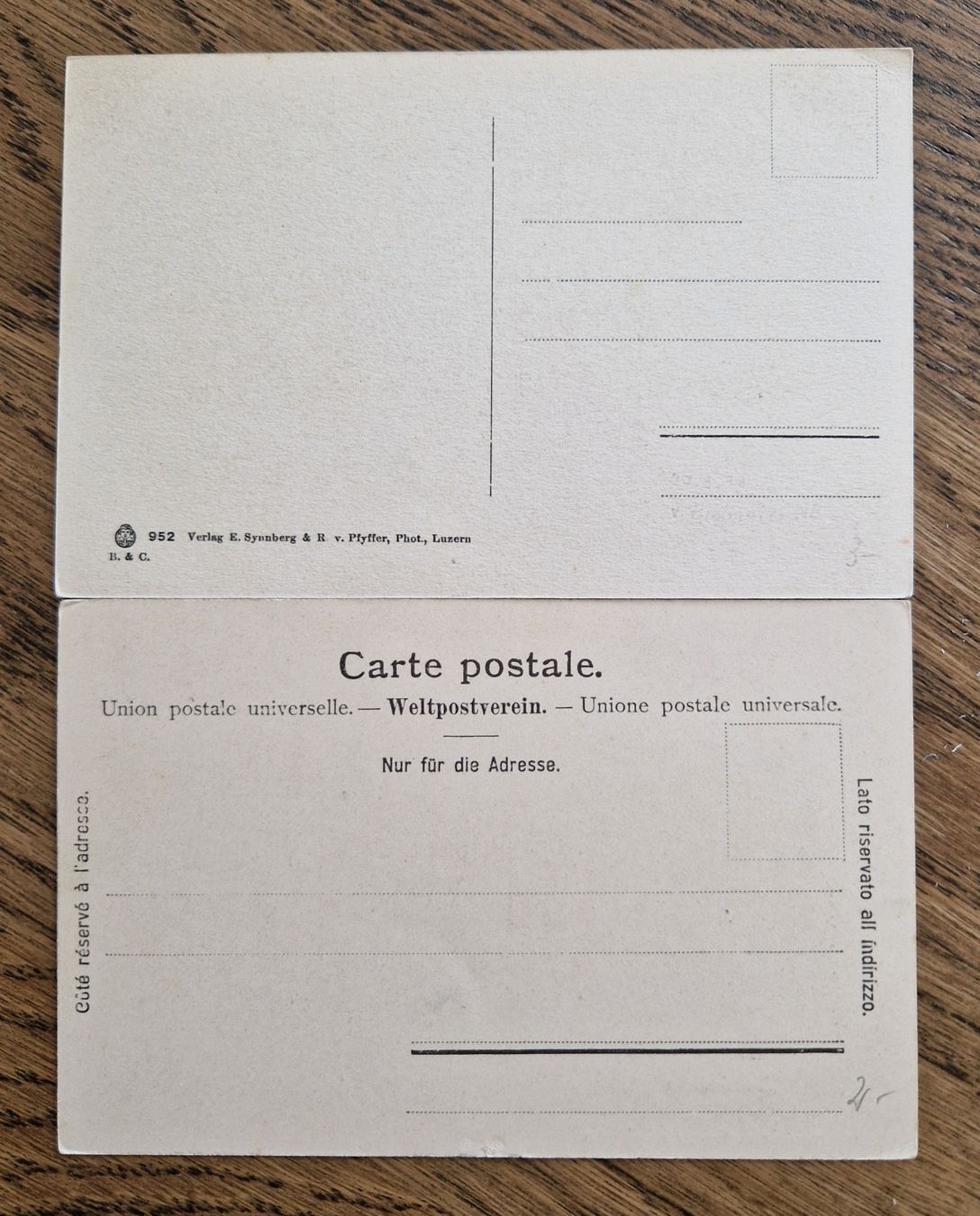 Cartoline postali: 2 AK Tellskapelle – Usato da Ebikon venduto da Donar50 1