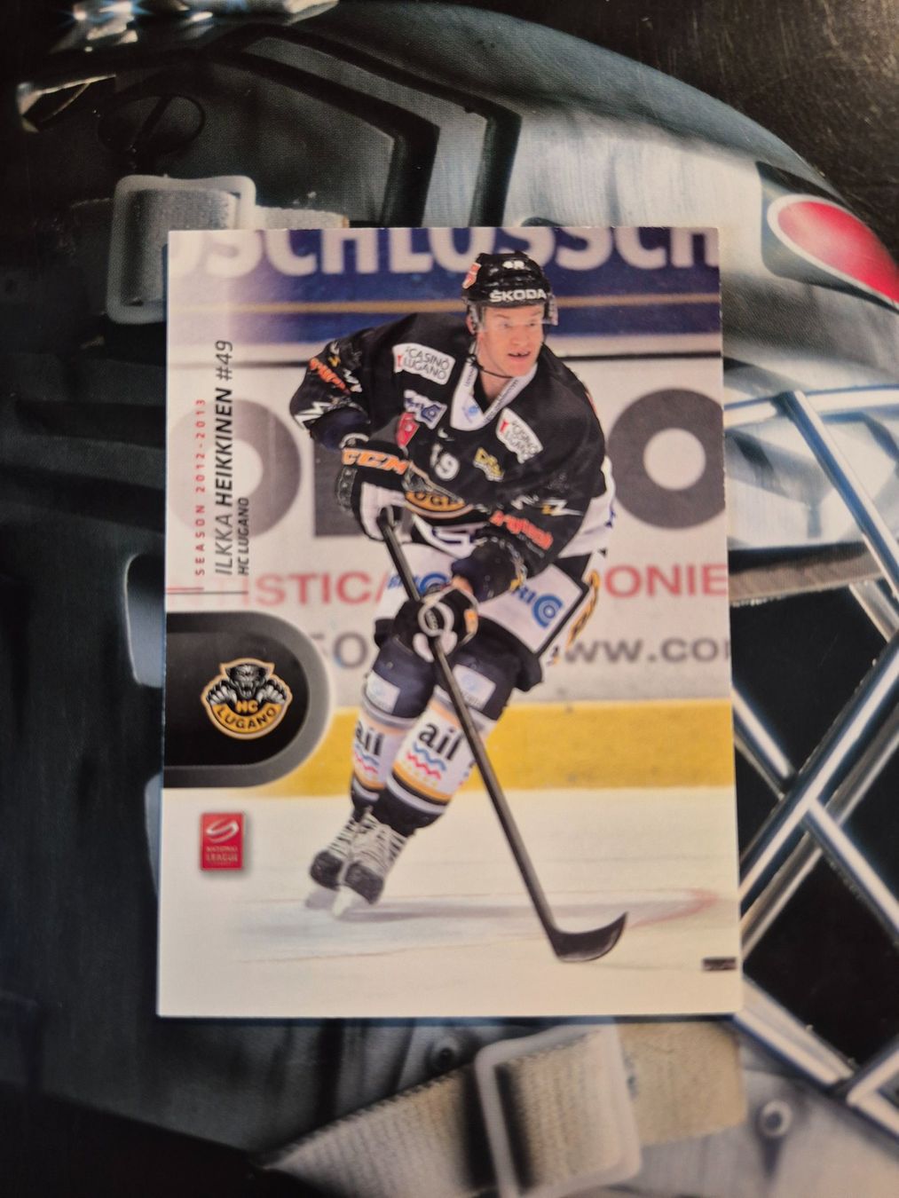 Carte collezionabili: Ilkka Heikkinen HC Lugano 2012/13 – Usato da Treiten venduto da Sauber73
