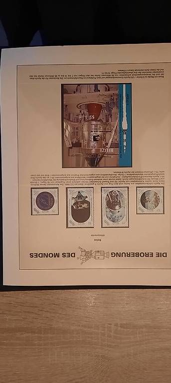 Tutti i francobolli: collection de timbres mission Apollo 11 – Usato da Vernier venduto da for_2zny 3