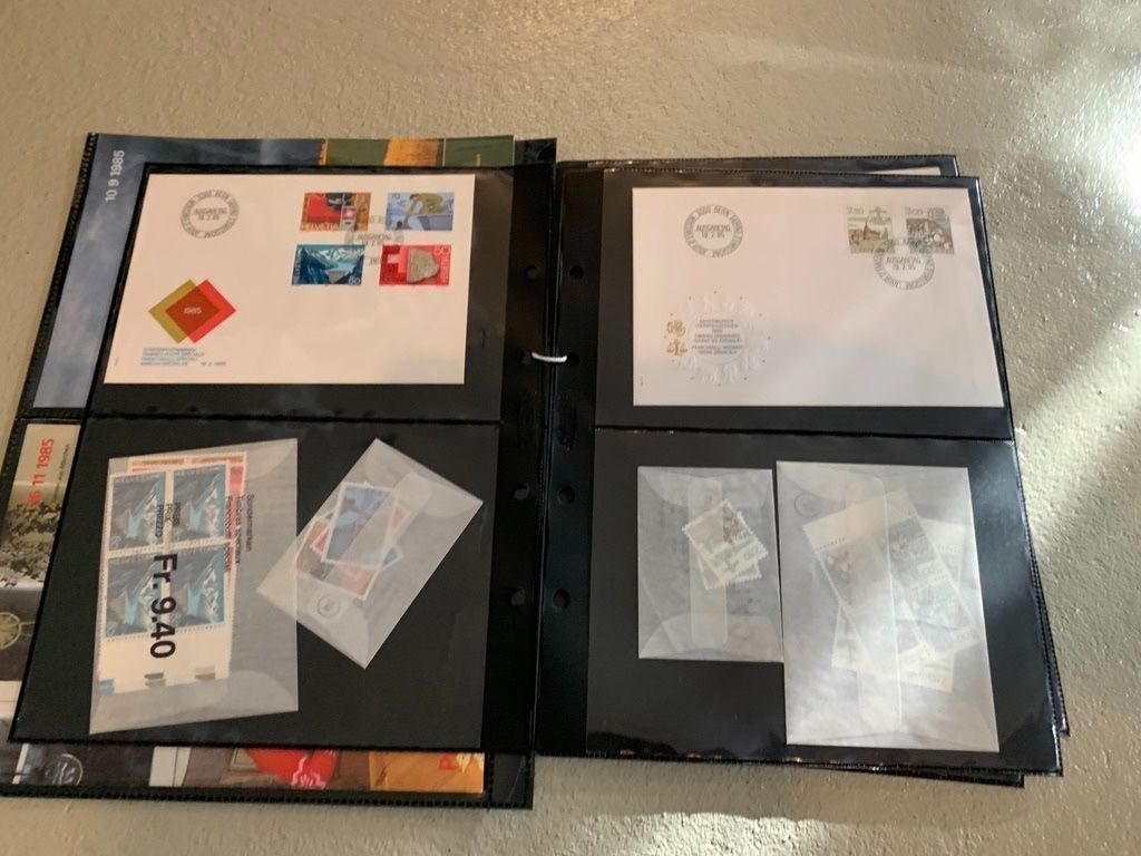 Alle Briefmarken: CH Briefmarkensammlung Auflösung  1985 – Gebraucht aus zeihen von Racer-71 5