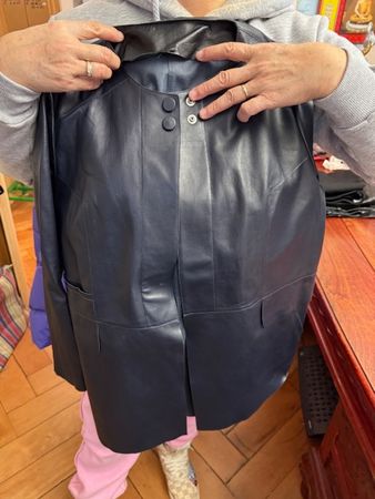 Elegante Damen Lederjacke Letitia P. Gr. 42