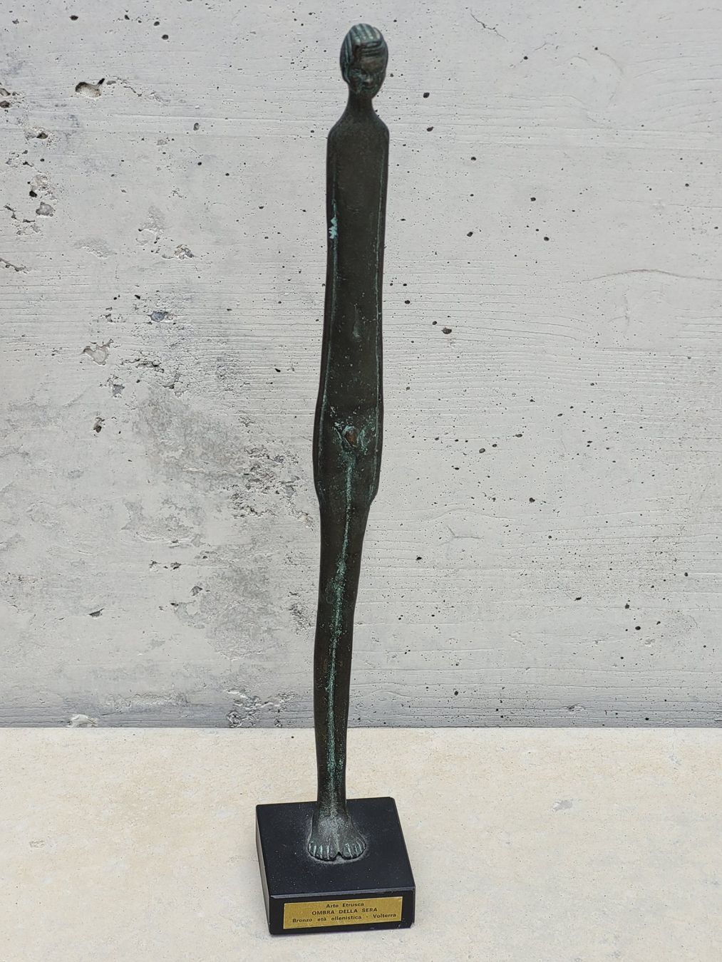 Statuette: Elegante Bronze-Figur "Ombra della Sera" - Kunstobjekt – Usato da Zofingen venduto da Loop_ReSale
