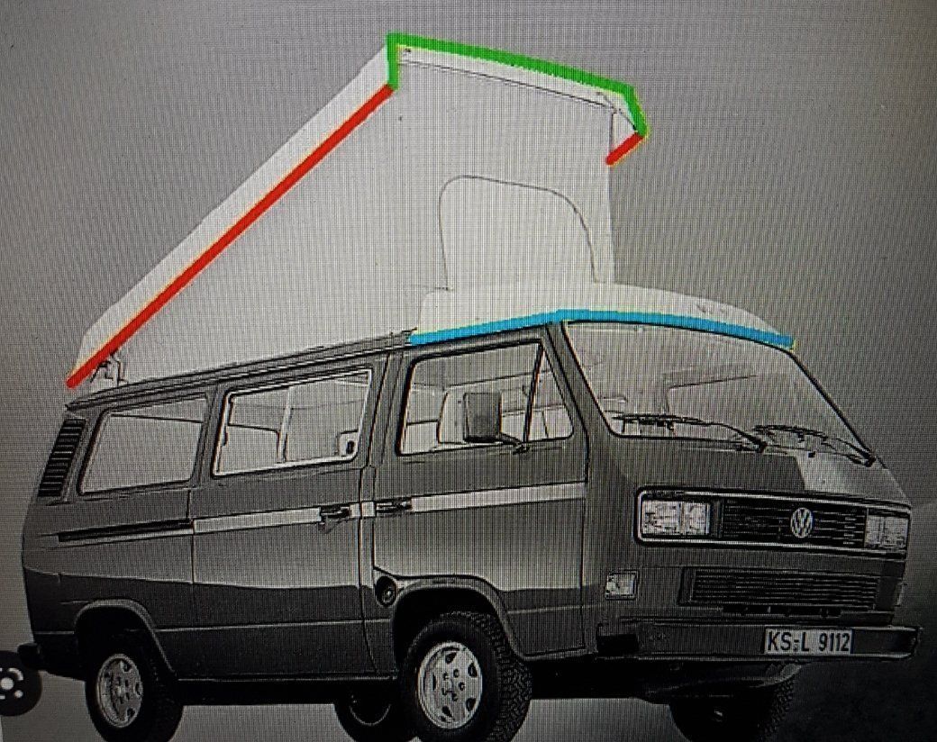 Westfalia Veicoli da campeggio: VW Bus T3 Westfalia Dachgummi – Nuovo e nell'imballaggio originale da Uster venduto da Gery8