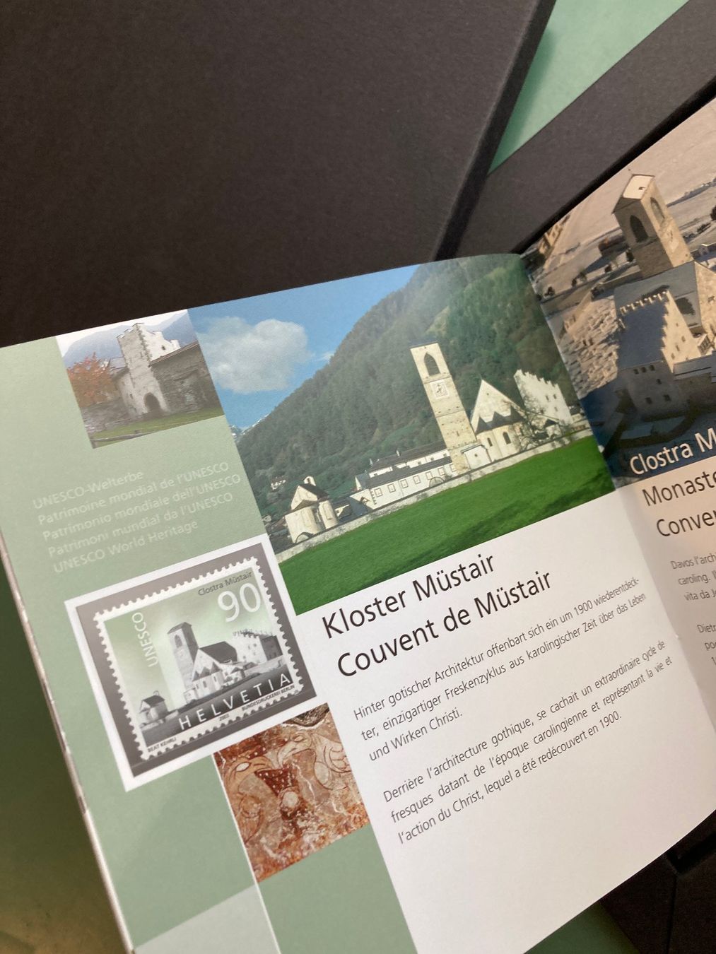 Tutti i francobolli: Briefmarken UNESCO Schweiz – Usato da Langendorf venduto da studi27 5