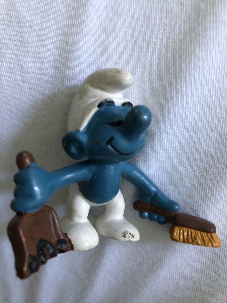 Schleich Statuette: 2 Schlümpfe Sternzeichen Fisch und Haushalt – Nuovo (secondo la descrizione) da Zuchwil venduto da Tim7272 2