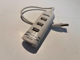 Hama USB 4-Weg Mehrfachstecker