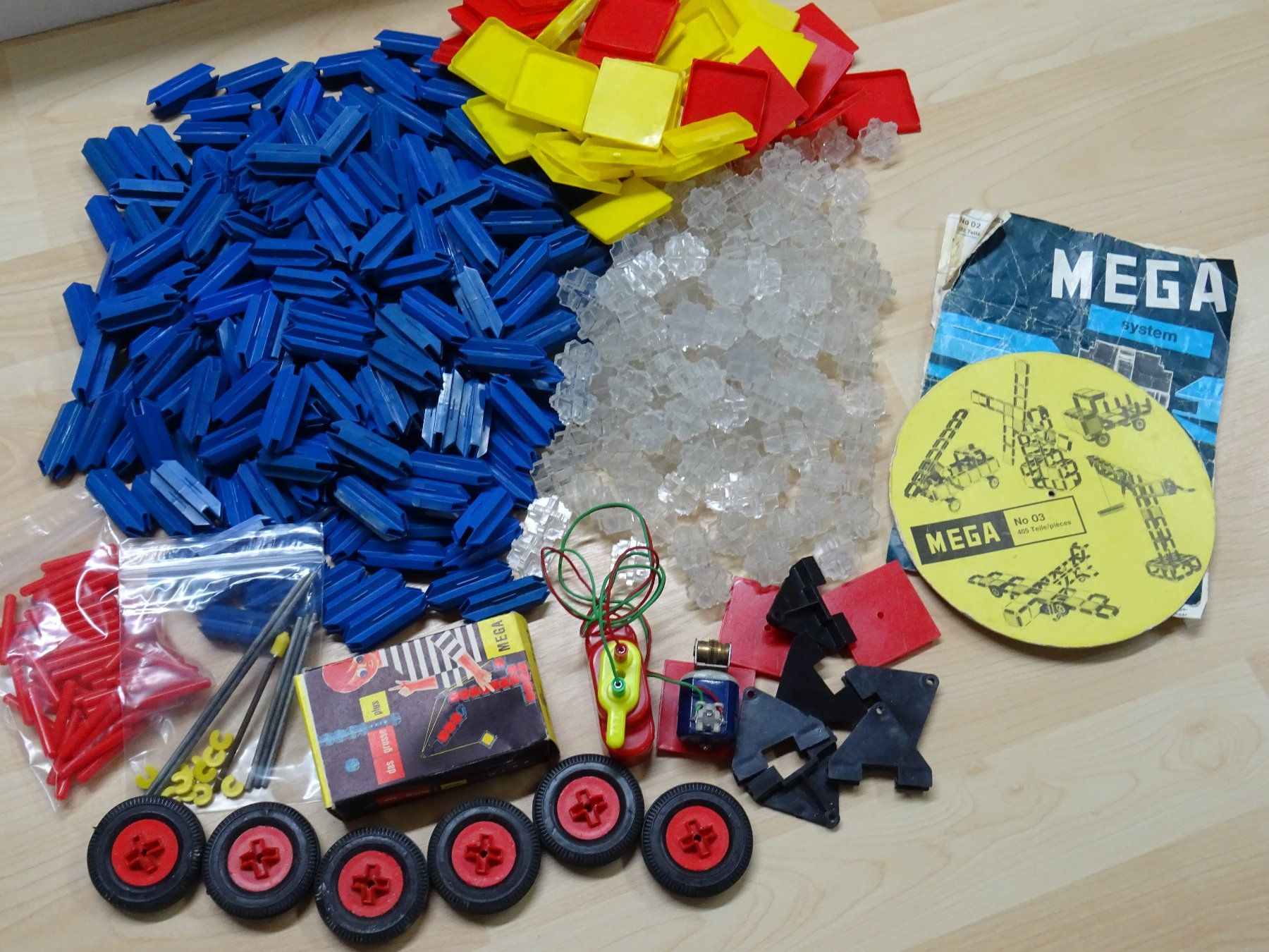 Spielzeuge: Vintage Bausteine MEGA System – Gebraucht aus Rothrist von heinrich1966