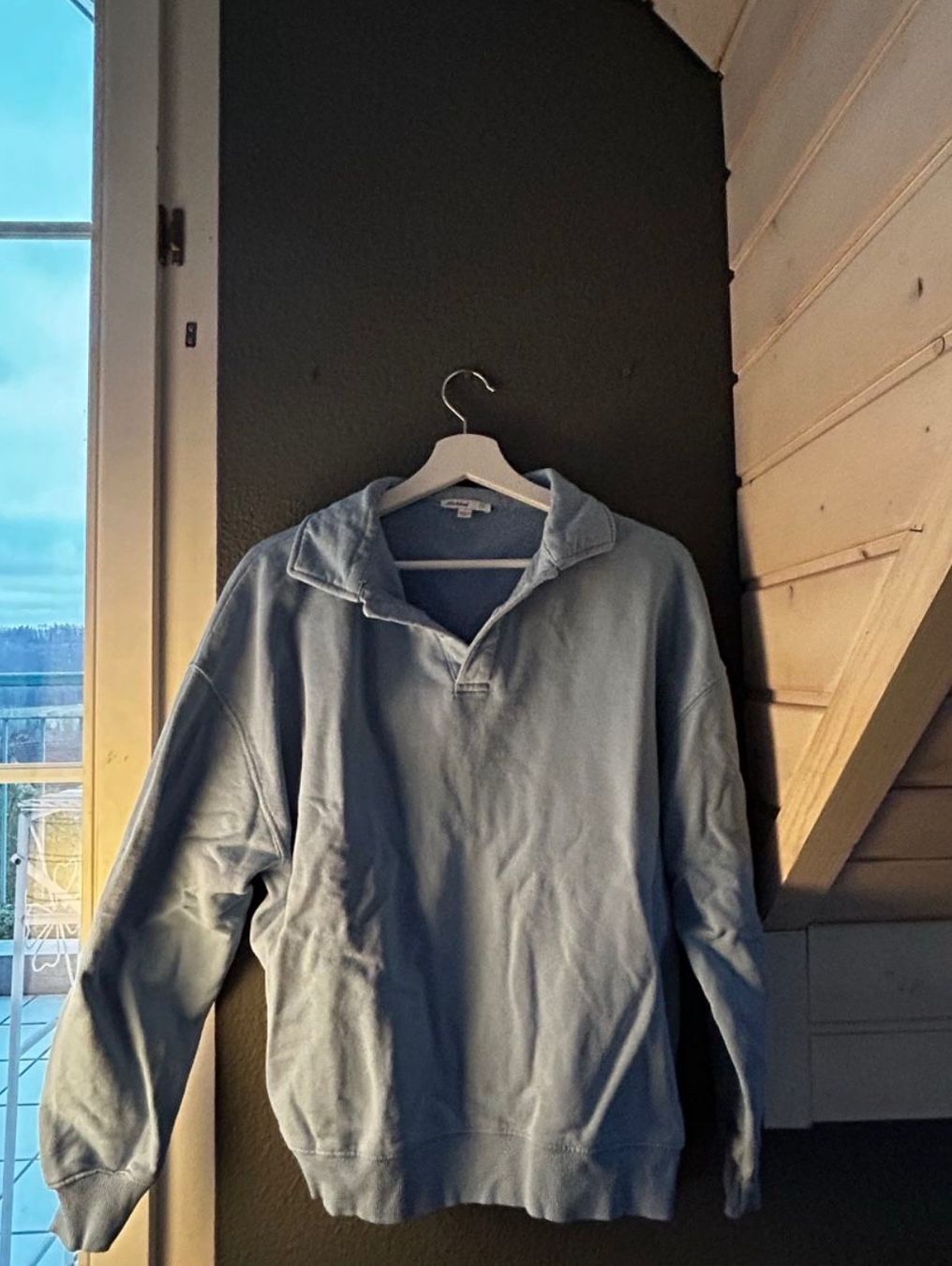 Pulls & Sweat-shirts: Subdued Pullover mit Kragen in blau – Neuf (Voir description) à Oberrohrdorf par a._.w