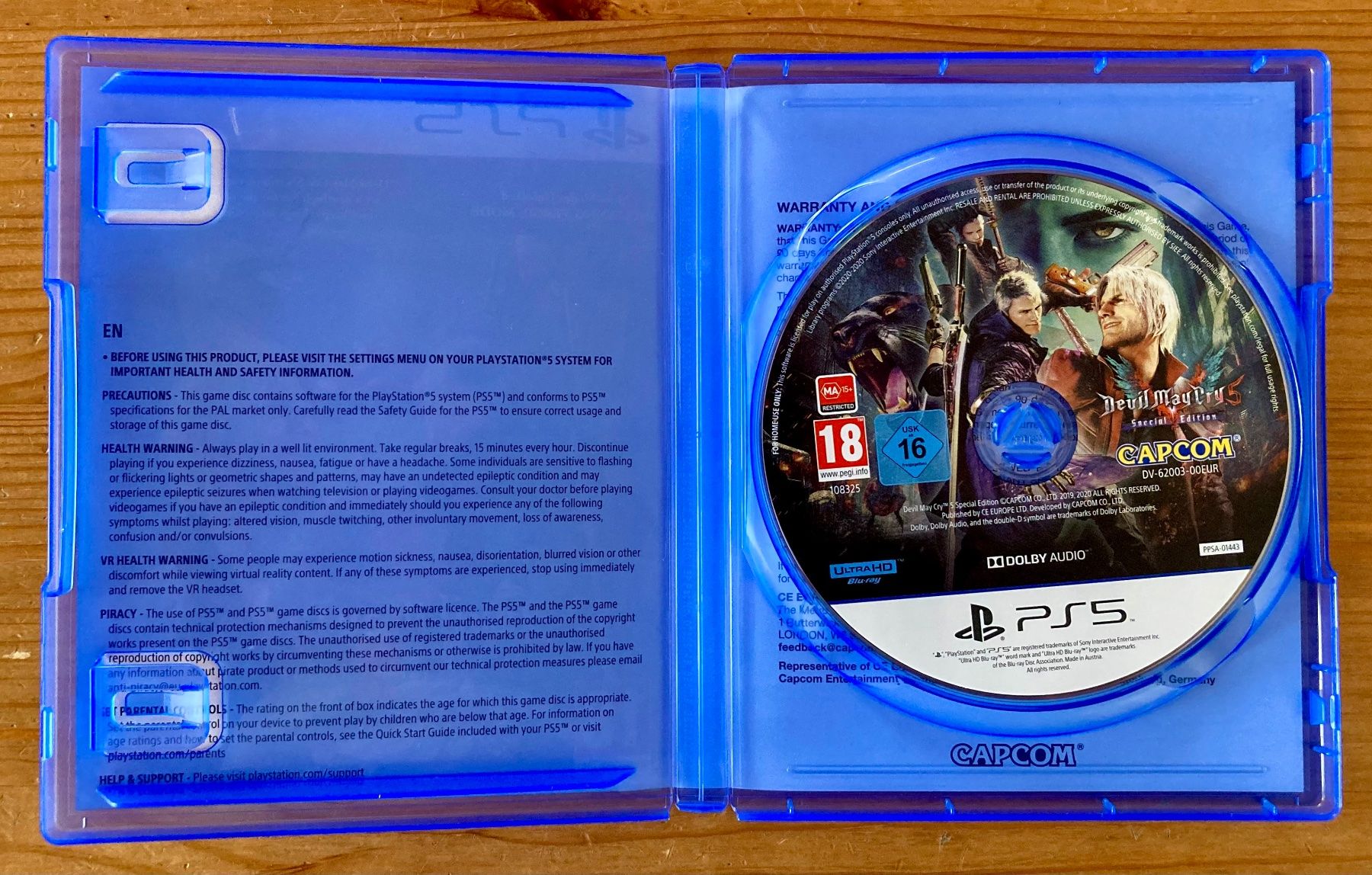 Sony Spiele: Devil May Cry 5 Special Edition (NEU) - PS5 – Neu (gemäss Beschreibung) aus Zürich von Djmotionch 1