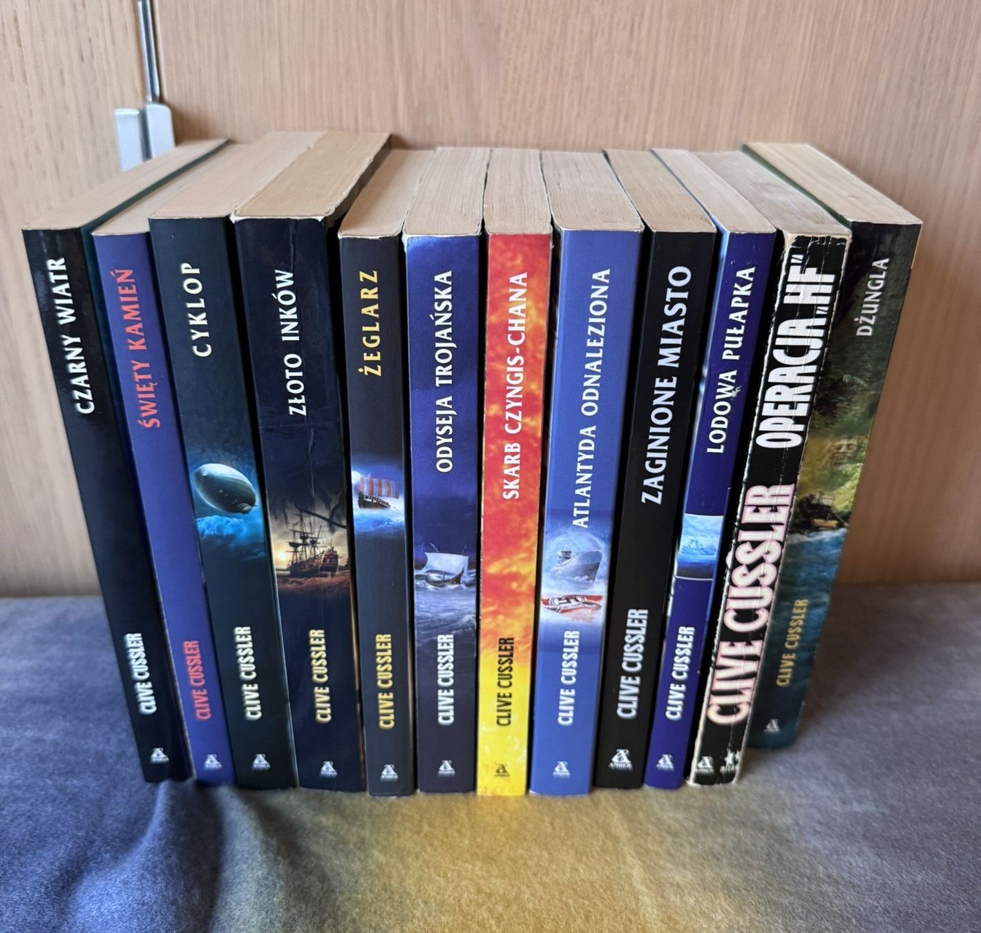 Libri: Polski/Polnisch-Clive Cussler 12x – Usato da Watt venduto da Rog48 2
