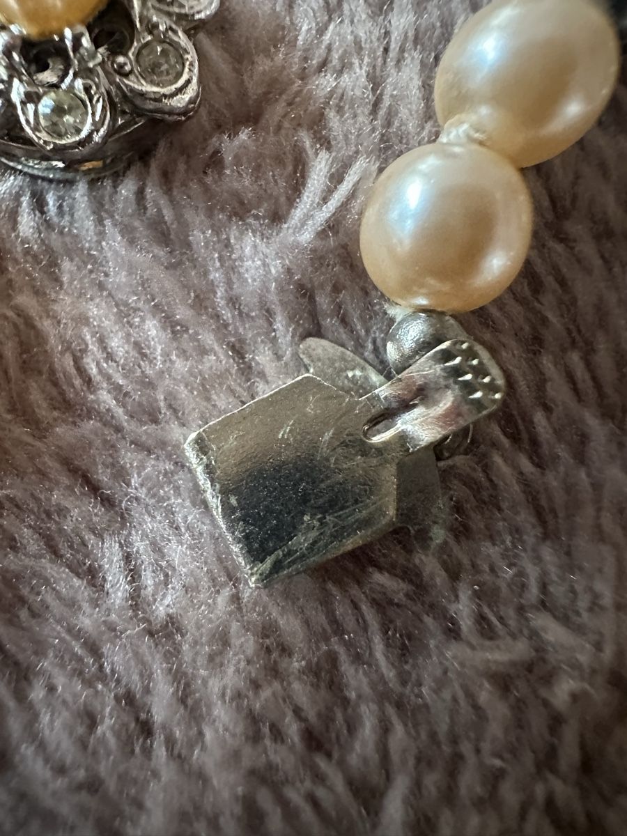 Catenine: Vintage Perlenkette 80 cm – Usato da Herbriggen venduto da Sehrazade 5