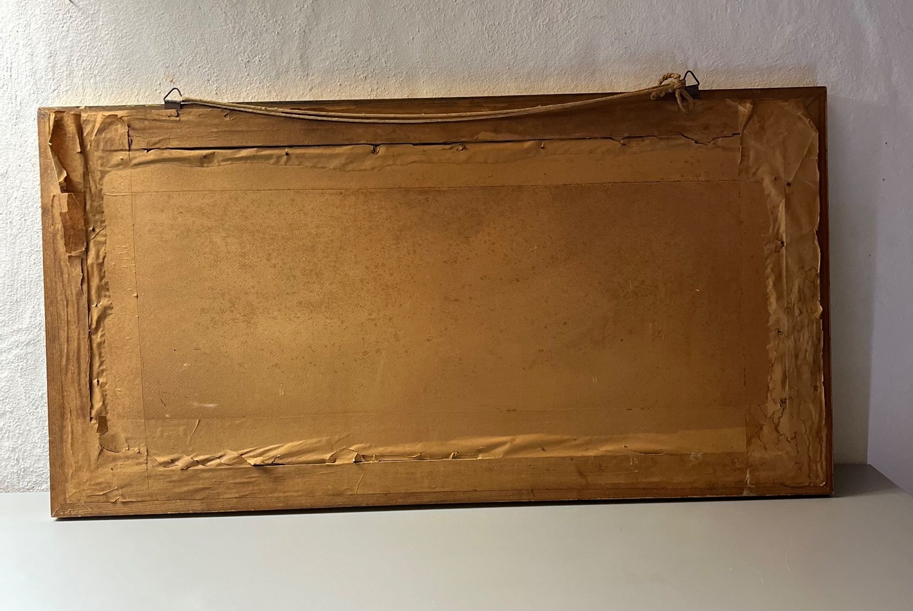 Tableaux: Bild hinter Glas auf Karton gemalt – D'occasion à Niederrohrdorf par Oldfan 5