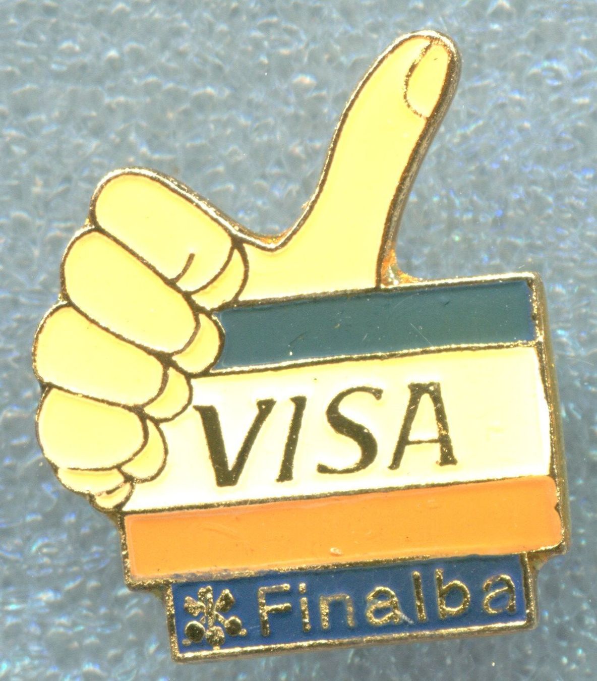 Plaquettes & Badges: Finalba Bank  VISA – D'occasion à Winterthur par Sammleroase