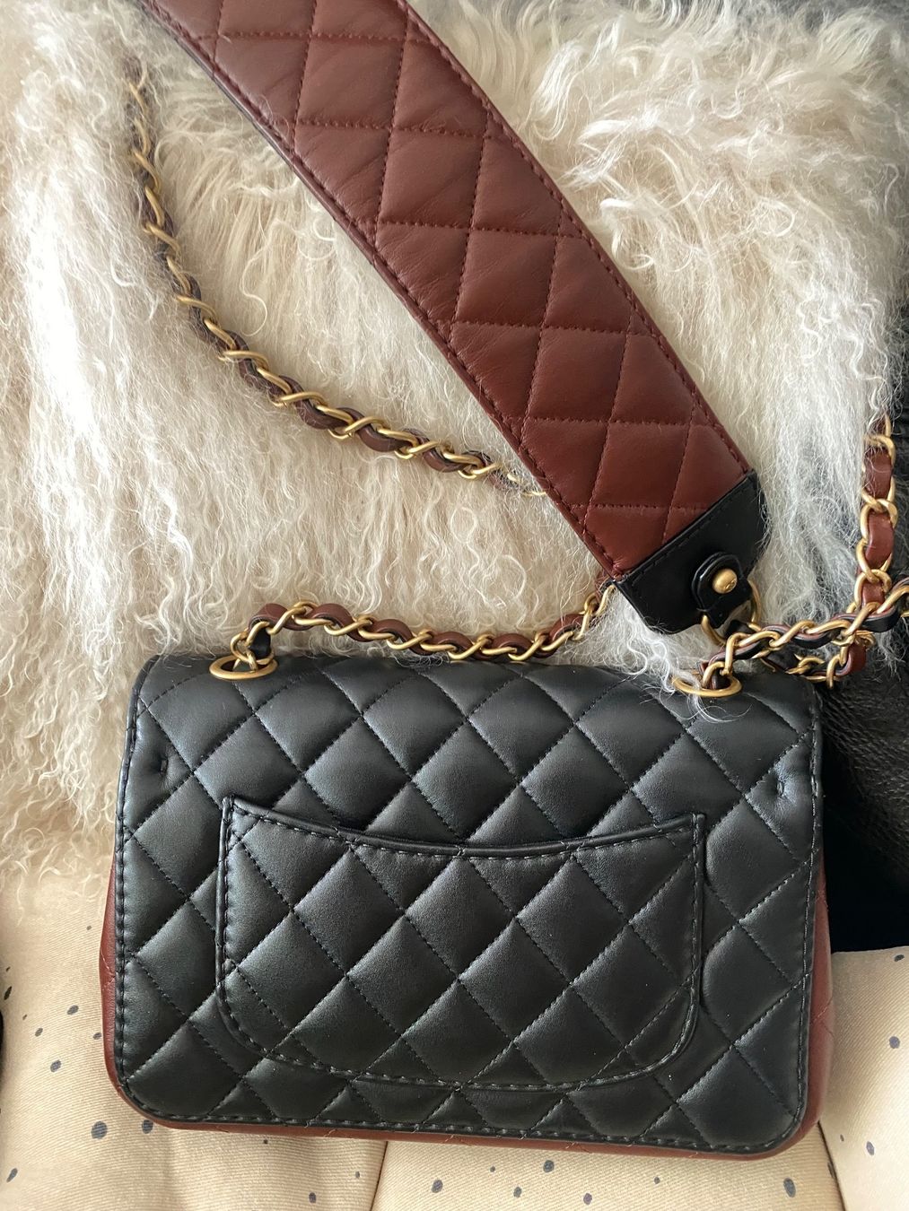 Chanel Borse da donna: Chanel Timeless Mini Rectangular Tasche Lammleder/ Original – Usato da Zürich venduto da NNK28 3