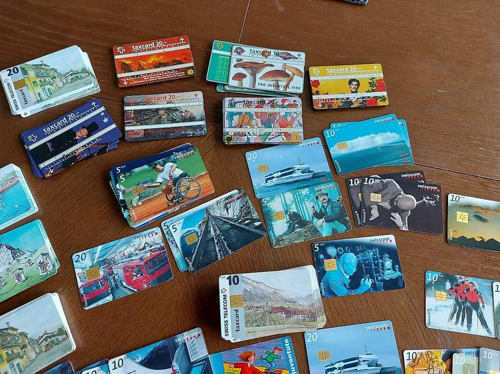 Swisscom Cartes de téléphone: PTT & Swisscom taxcard Assortiert ca. 120 Stück Setpreis – D'occasion à Oberengstringen par Contrena 2