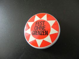 Altes Abzeichen Fest ohne Grenzen