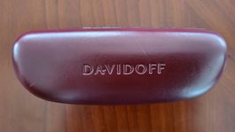 original DAVIDOFF Brillenetui Hartschale Leder 150x70x55 mm