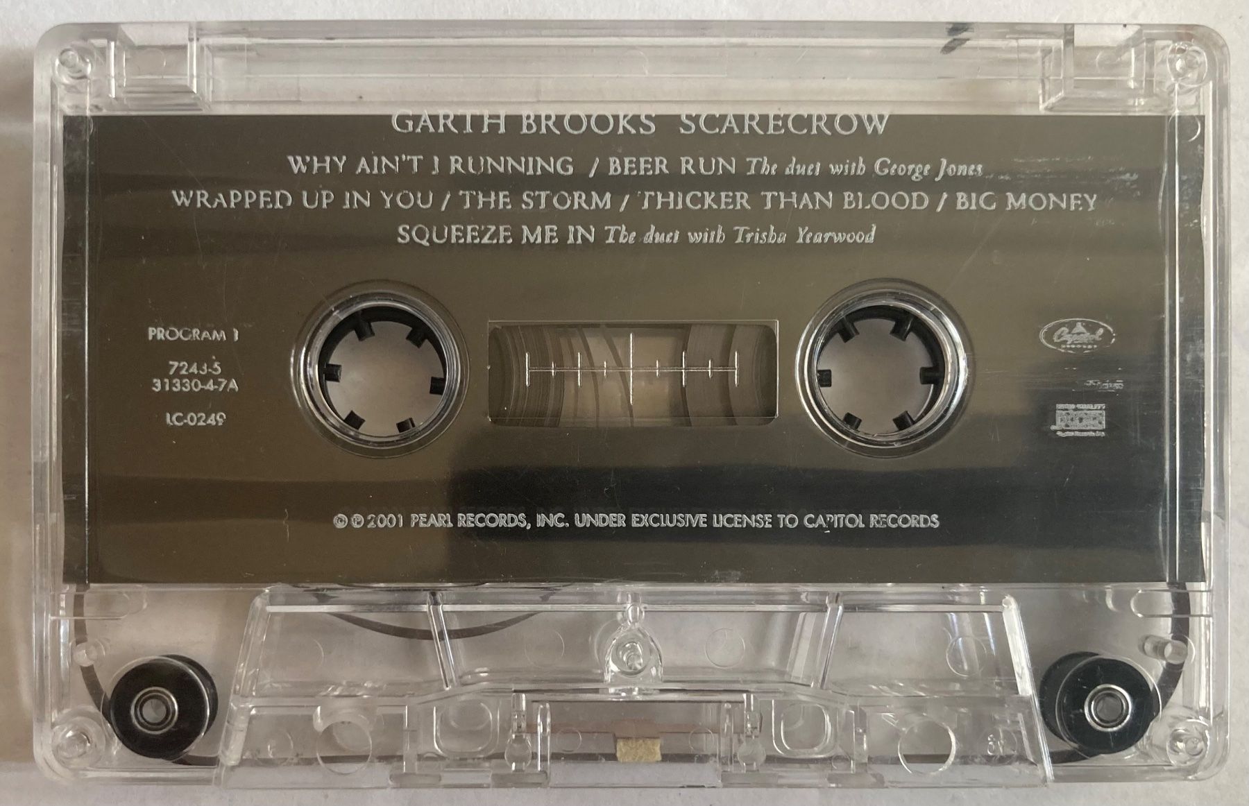 Musicassette: GARTH BROOKS - SCARECROW – Usato da Poliez-Pittet venduto da Newtown-Records 2