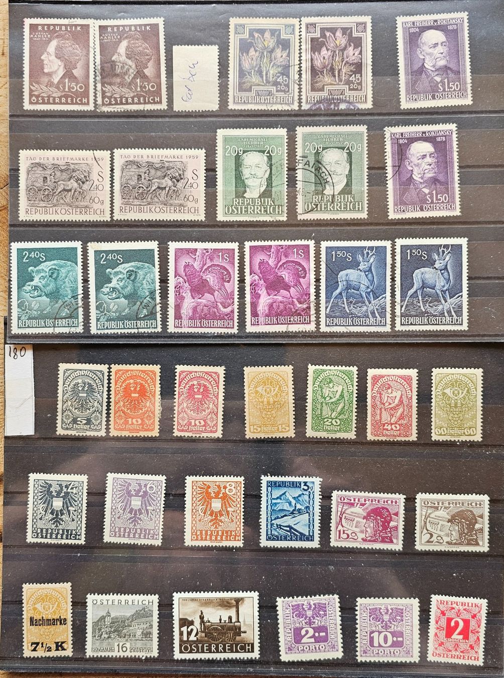 Tutti i francobolli: AUTRICHE timbres anciens – Usato da Les Valettes venduto da Nuba1