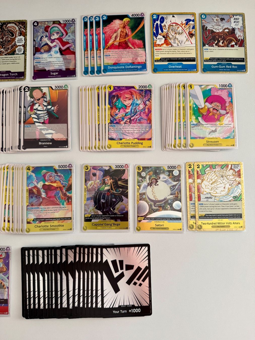 Bandai Carte collezionabili: One Piece Rare 100+ Bundle und folierte DON!! – Nuovo (secondo la descrizione) da Buochs venduto da Lesaimen 2