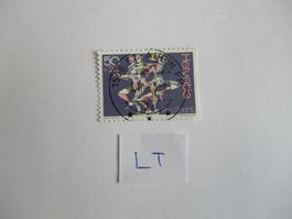Voll Letzttagsstempel der Postschliessung 1566 St-Aubin FR