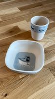 Babygeschirr, Schale mit Becher