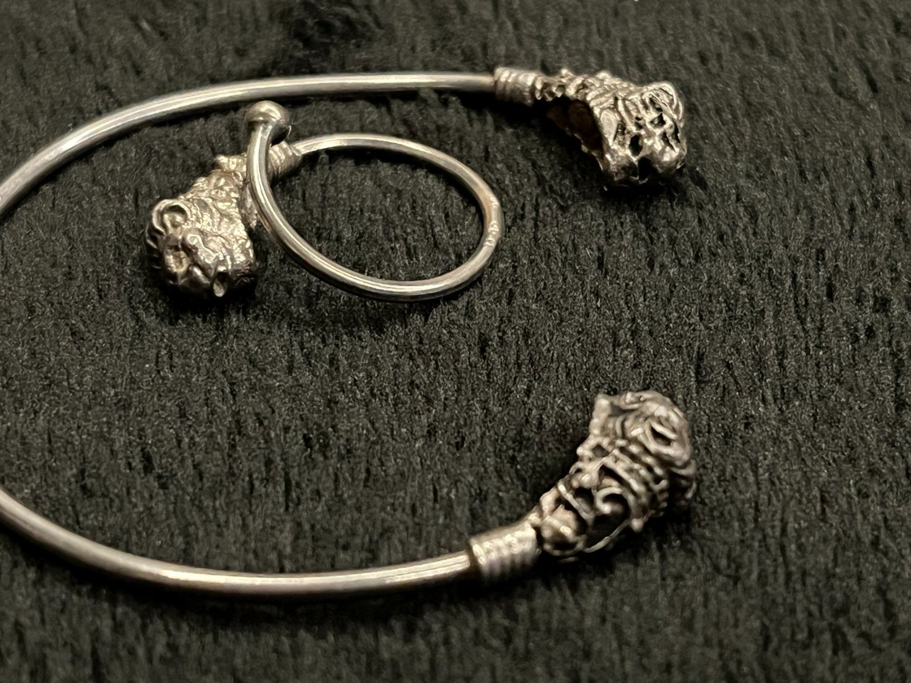 Bracciali & Braccialetti: Armband und Ring Silber 800 – Usato da Bettwiesen venduto da wicking27 2