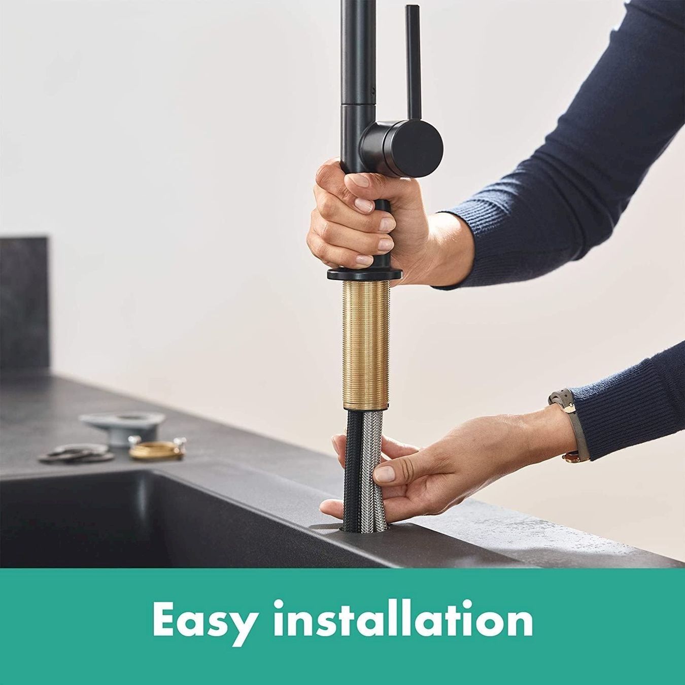 Rubinetteria: hansgrohe Talis M54 Küchenarmatur – Nuovo e nell'imballaggio originale da Bottighofen venduto da zaap 3