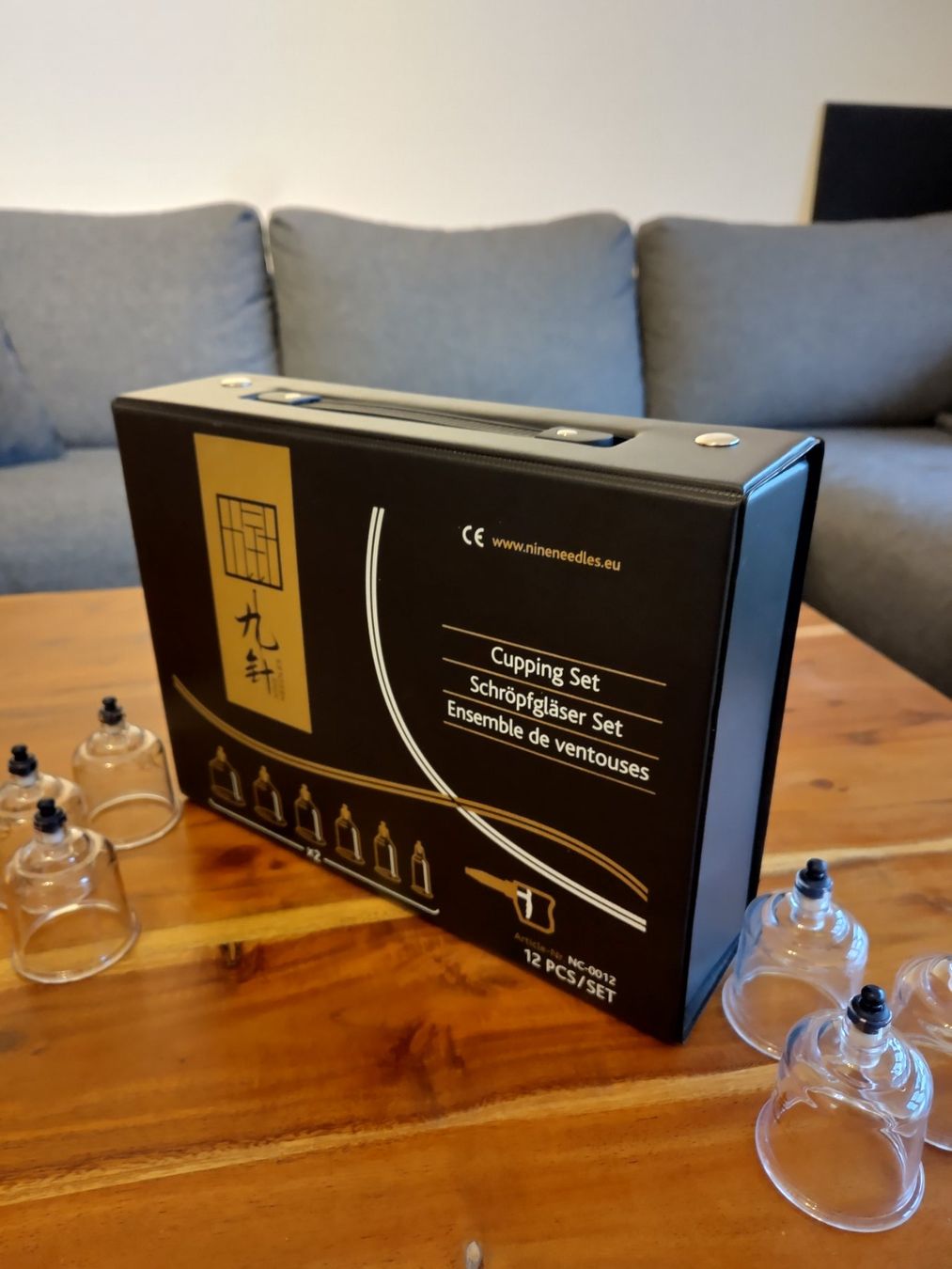 Dispositivi per massaggi: Schröpfset Koffer / Cupping Set + Akupunkturstift Hijama Pen – Usato da Winterthur venduto da kellerland 4