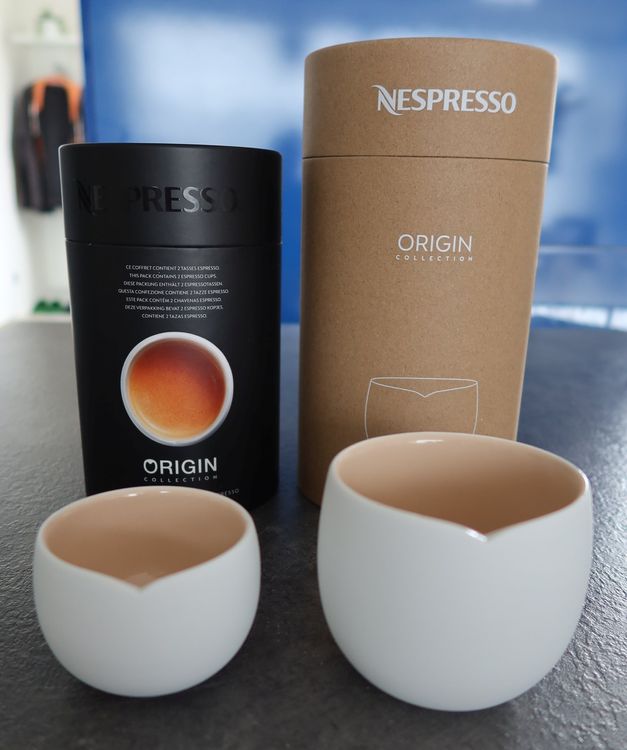 NESPRESSO Origin Tassen, 2x Espresso & 2x Lungo - NEU