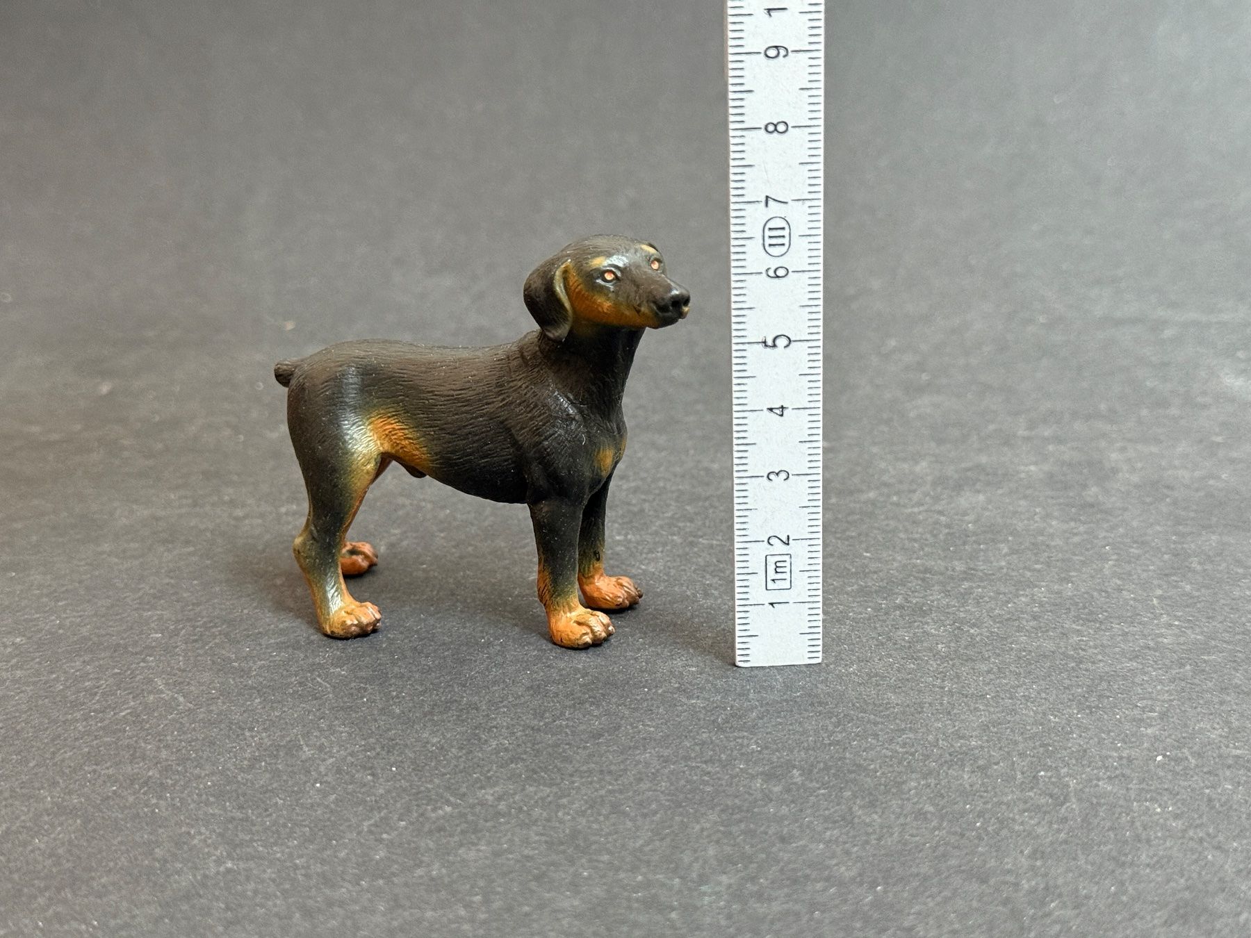 Schleich Statuette: Schleich 16318 Dobermann Rüde Hund – Usato da Ennetbaden venduto da mapa05 1
