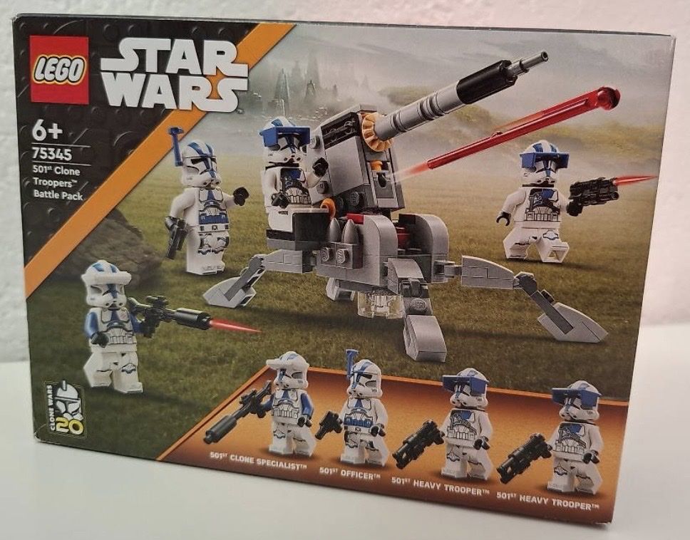 Lego Kit di costruzioni: LEGO Star Wars 75345 501st Clone Troopers Battle Pack – Nuovo e nell'imballaggio originale da Mörschwil venduto da Play_Brick_2018