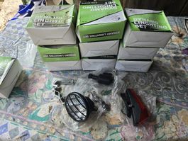 Fahrrad Dynamo Licht Set JING YI 8 Pole neu  10 Stück 