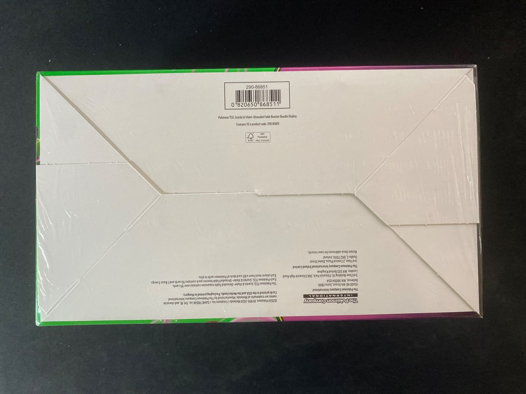 Pokémon Carte collezionabili: Shrouded Fable Booster Bundle Display - OVP Sealed - EN – Nuovo (secondo la descrizione) da Hausen AG venduto da Shrade 6