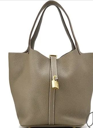NEUE Hermès Picotin 22 Etoupe mit Gold Hardware aus 2026