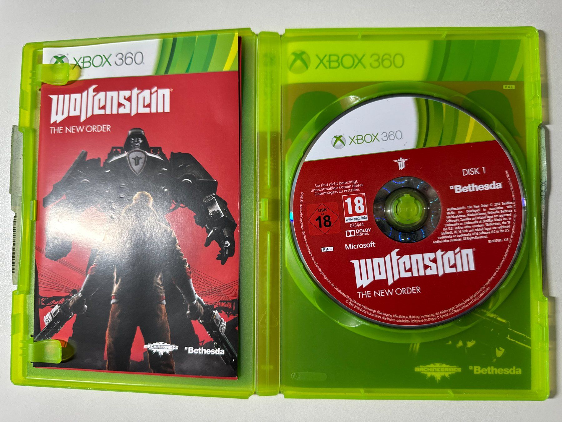 Microsoft Giochi: Wolfenstein: The New Order, Xbox 360 – Usato da Couvet venduto da Aura_aura 1