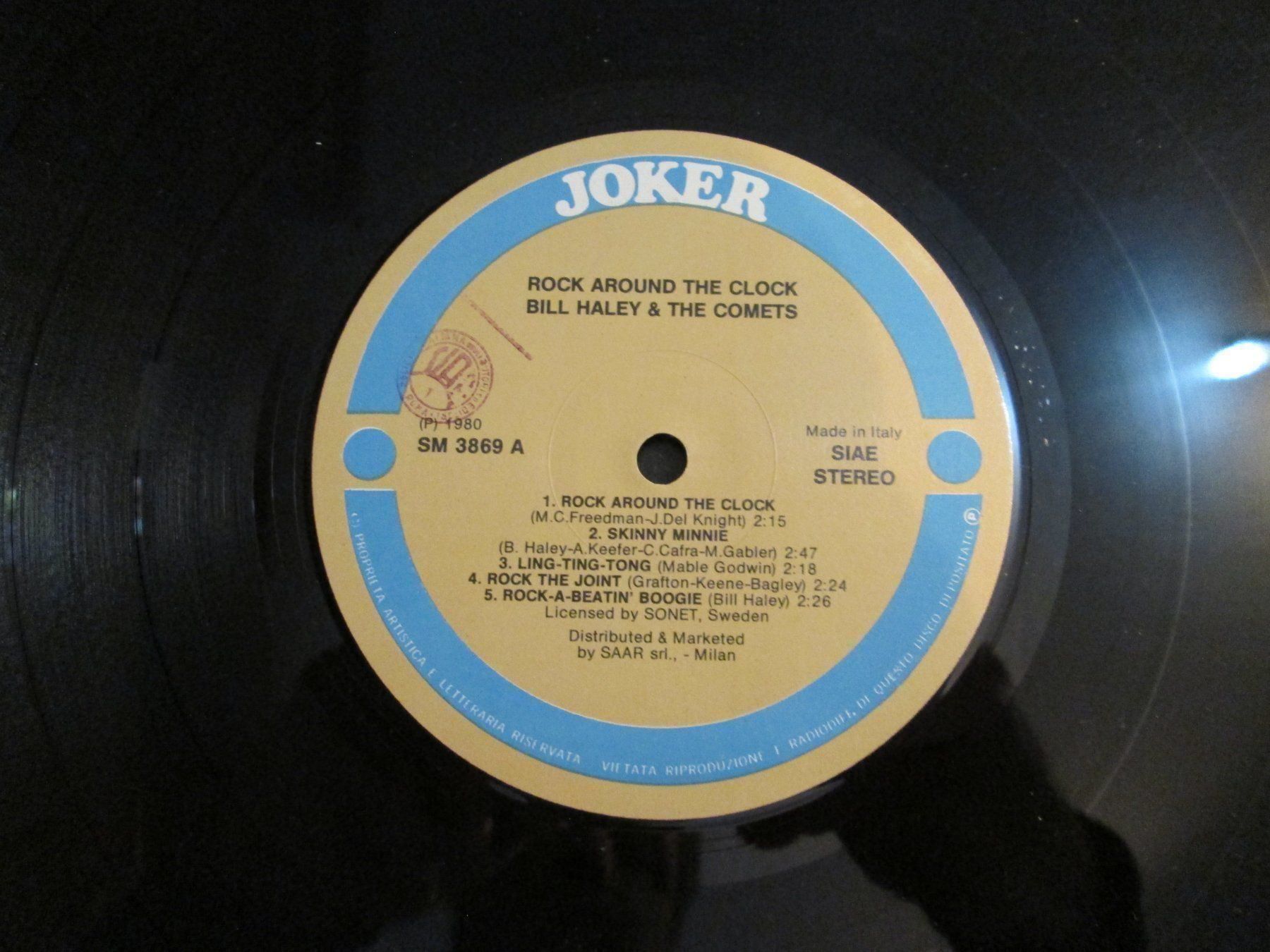 Dischi in vinile: Bill Haley - Rock Around The Clock - Vinyle 33T – Usato da la Chaux-de-Fonds venduto da Lampe 1