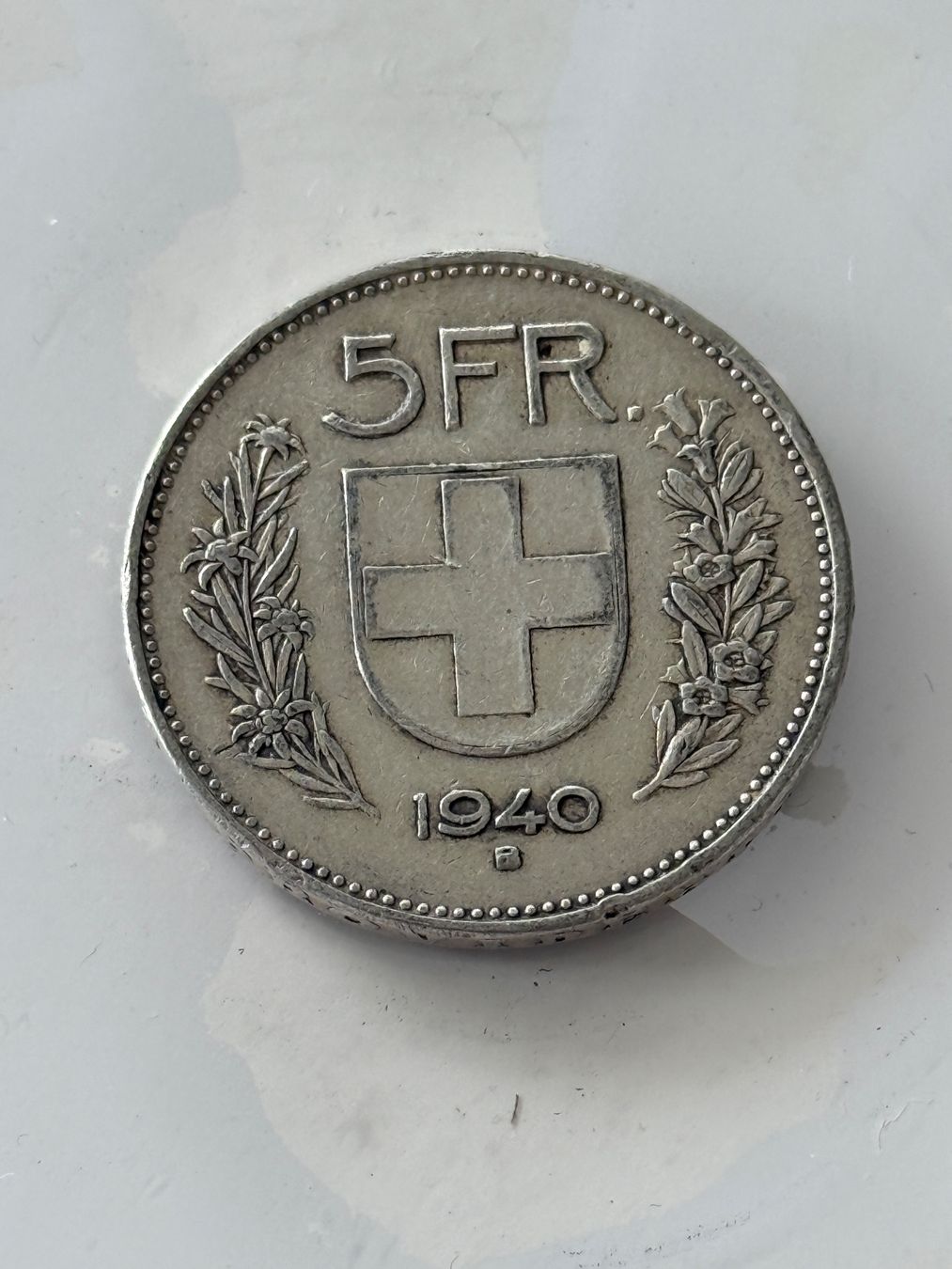Tutti le monete: 5 Franken 1940  Silber – Usato da Wallisellen venduto da SWISS_SILVER1 1