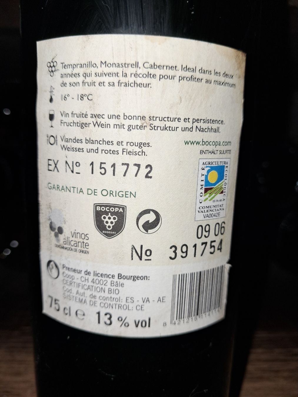 Wein: Castillodalicante gran seleccion 2008 – Neu und originalverpackt aus Le locle von juliensaran 5
