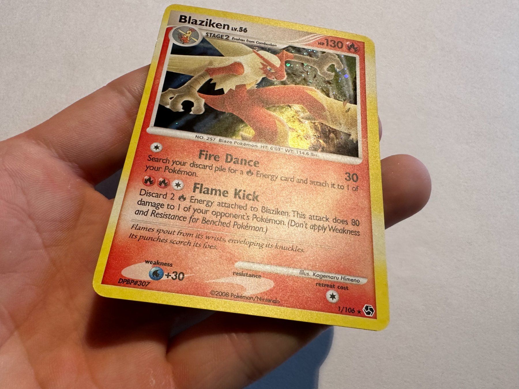 Pokémon Carte collezionabili: Blaziken holo D&P Great Encounters EN – Usato da Hagendorn venduto da Pokecollectorch 1