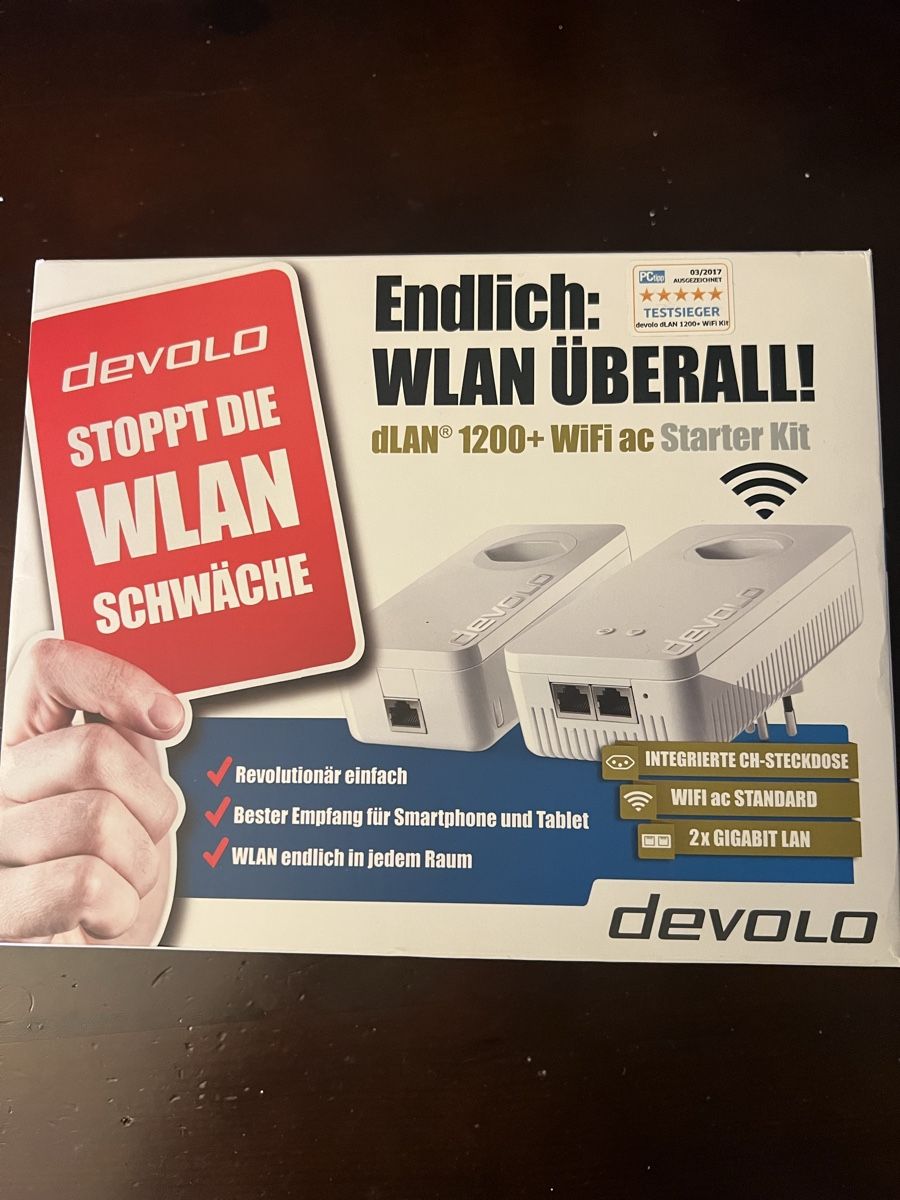 Devolo Unità & Adattatore: Devolo dLAN 1200+ WiFi ac Starter Kit – Usato da Gland venduto da Tim_BL 1