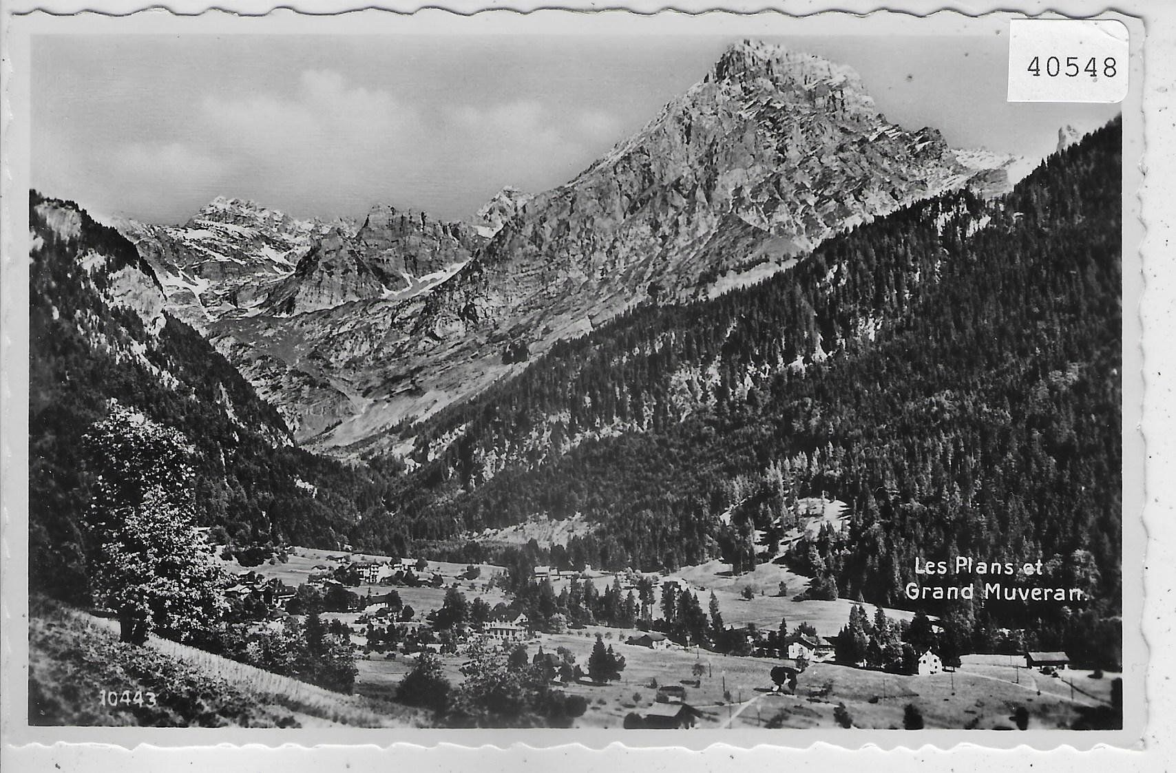 Cartoline postali: Les Plans et Grand Muveran – Usato da Ettingen venduto da Kartenplanet