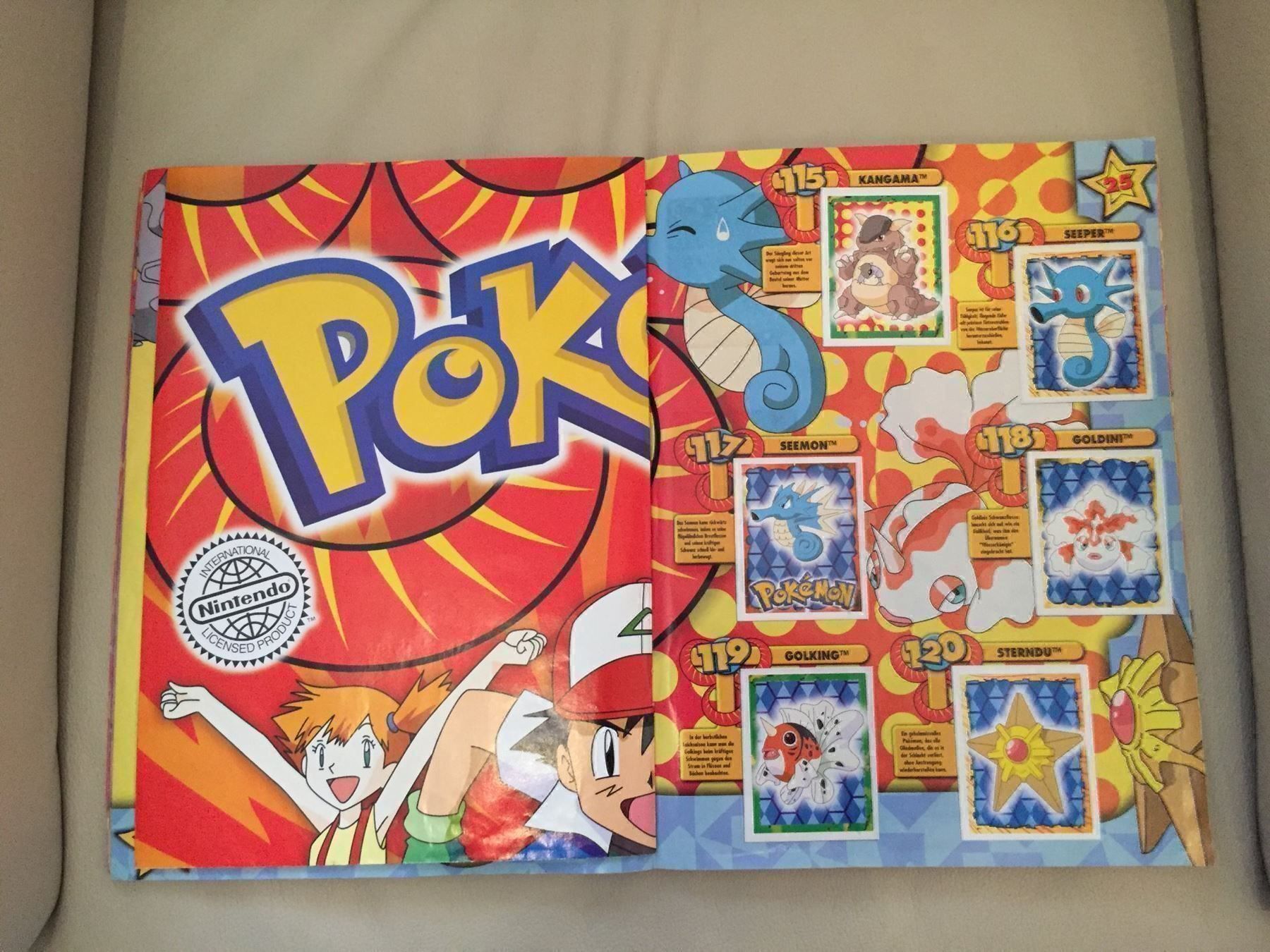 Panini Alben: Komplettes Pokémon-Sammelbilderalbum – Gebraucht aus Einsiedeln von Brocki59 1