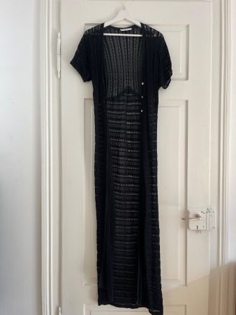 Zara Strickkleid Schwarz Grösse S elegant