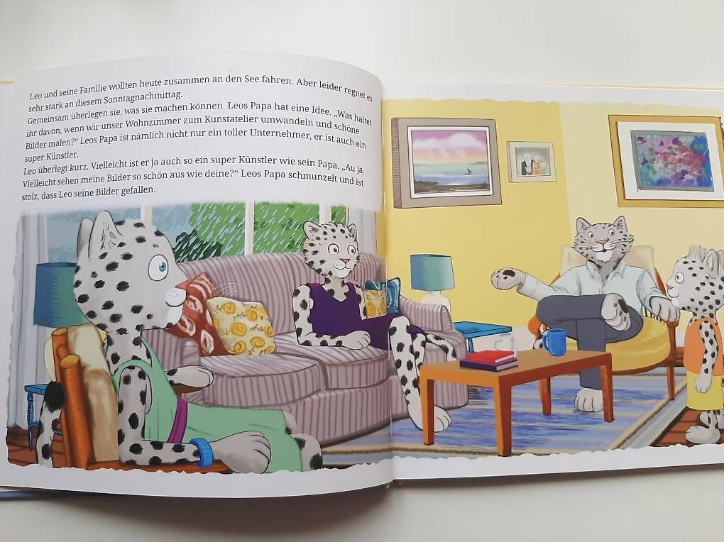 Bücher: Kinderbuch "Leo Schneepard und seine erste Spende", ab 3 J – Gebraucht aus Basel von Renato_hirzi 1